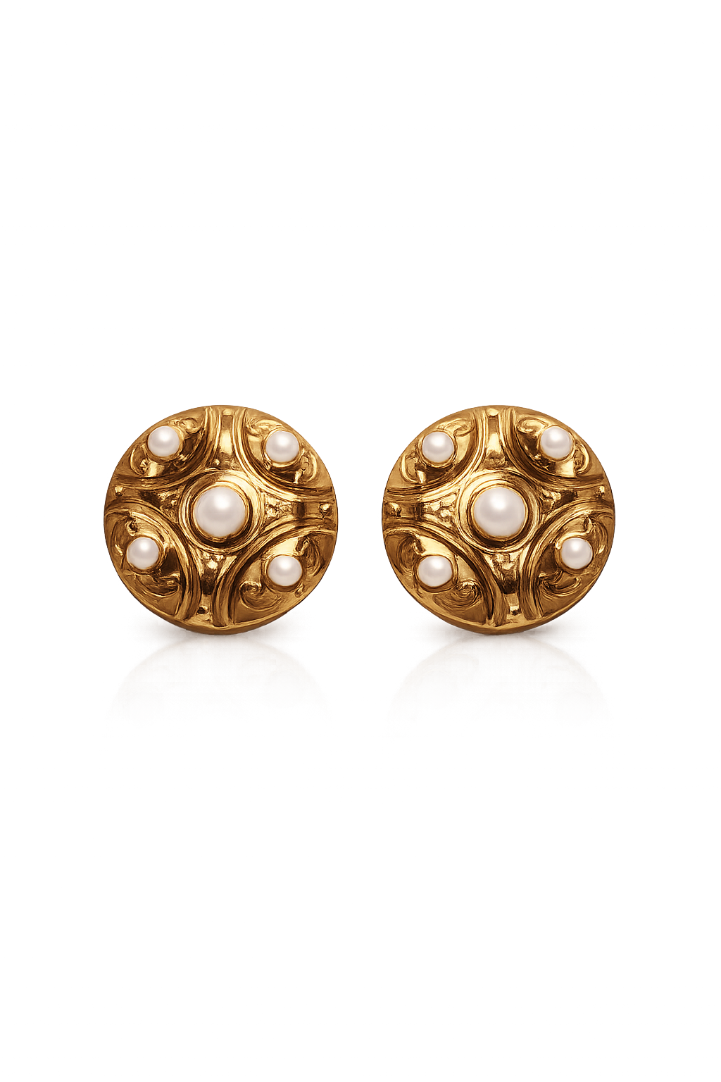 Vintage Pearl Studs