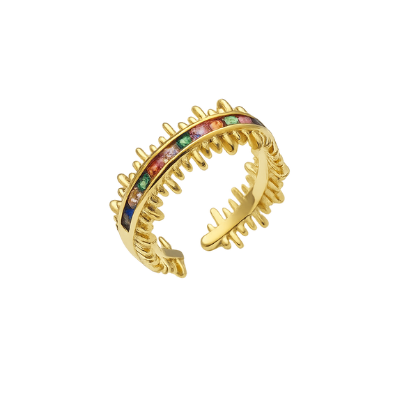 Chroma Crown Ring