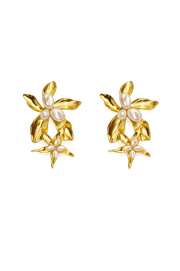 Pearl Blossom Studs