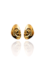 Spiral Sculpt Studs