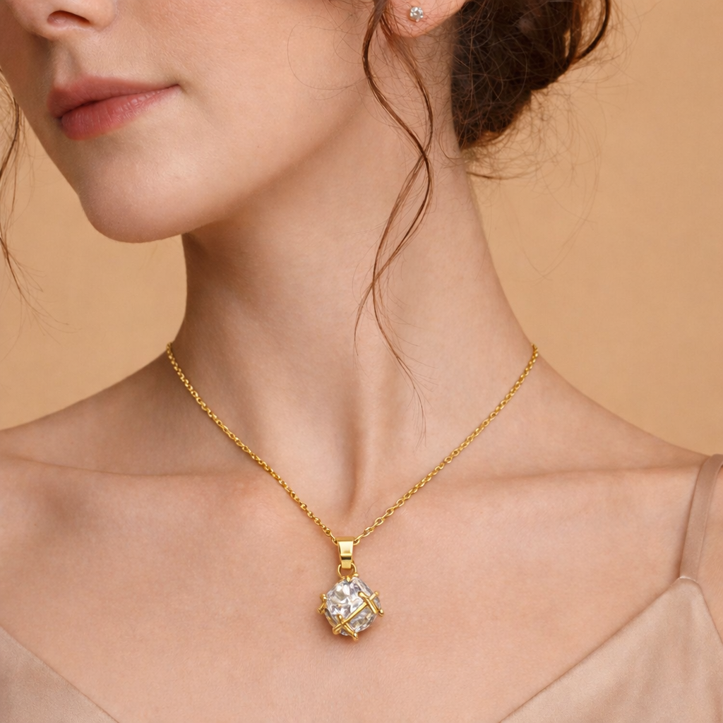 Crystal Stone Necklace