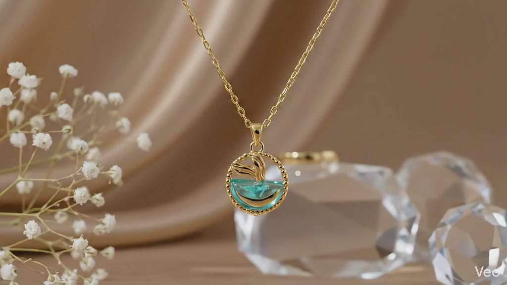 Ocean Fish Tail Necklace
